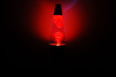 14.5 inch 20oz Lava Brand Motion Lamp Blue Liquid Orange Wax Retro Home Decor